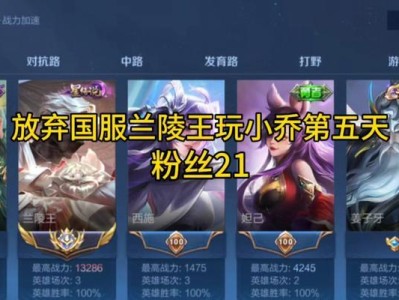 《征服对手，以小乔必胜攻略最新阵容出装》（掌握小乔玩法，一键领先无敌阵容）