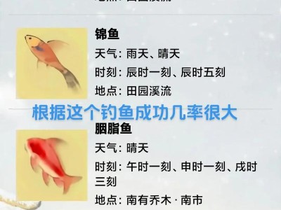 《梦幻手游钓鱼技巧全攻略》（提升钓鱼技巧，快速获得丰厚奖励！）