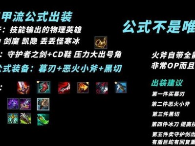 瑶妹攻略大全（为你解析瑶妹的最佳出装搭配，助你在游戏中一飞冲天！）