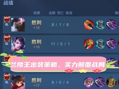 兰陵王出装攻略指南（带你了解兰陵王出装搭配，成为绝对的战场王者）
