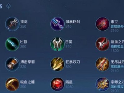 奇葩边路出装最新版攻略（掌握边路出装，畅享不一样的游戏乐趣）