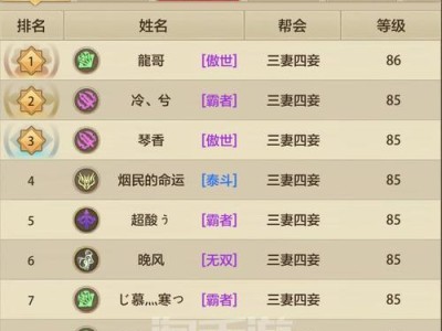 《天龙唐门攻略——打造强大角色的秘籍》（掌握精华技巧，成就无敌之路）